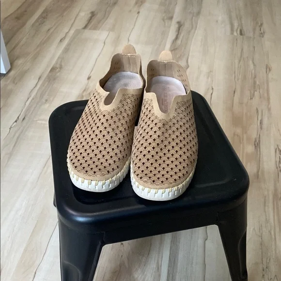 Ilse Jacobsen Tan Flats with Breathable Design EU size 39 US size 9 - Picture 2 of 6